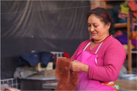 A Tradition Woven In Time: Nepalese Felting Crafts