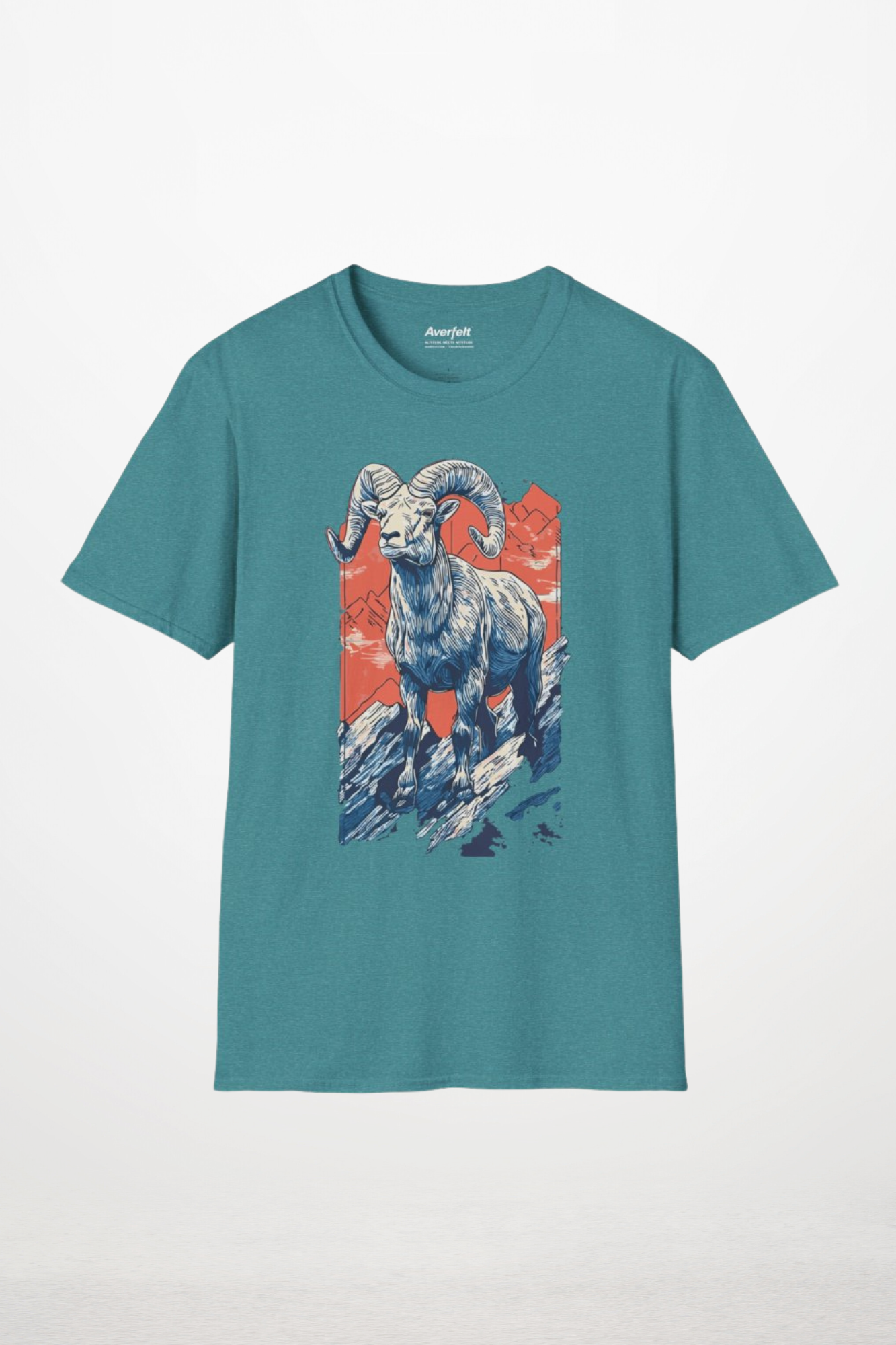 Glacier Mountain Goat Graphic Tee