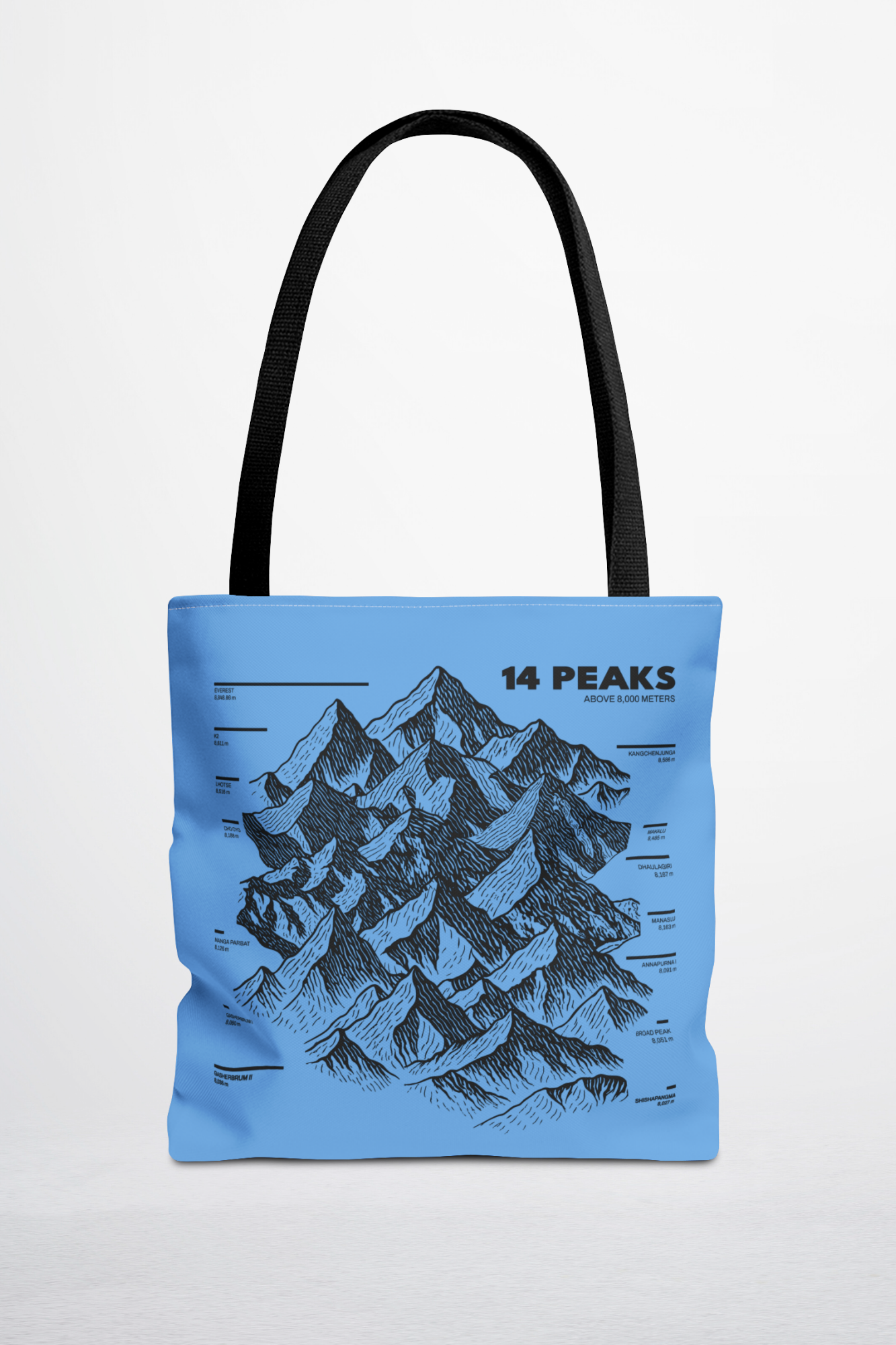 14 Peaks Route Map Tote (Summit Blue)