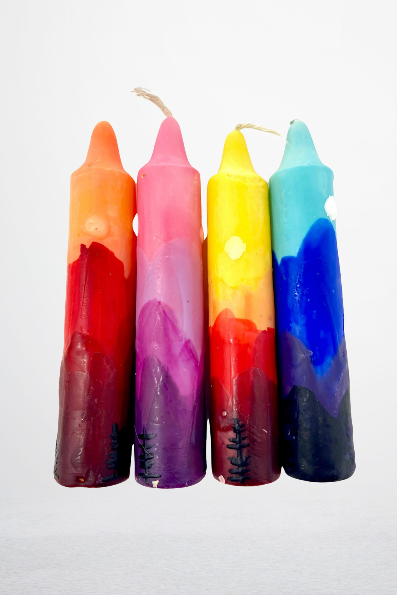Himalayan Sky Taper Candle Set
