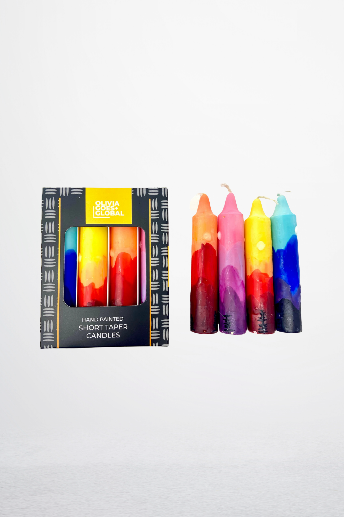 Himalayan Sky Taper Candle Set