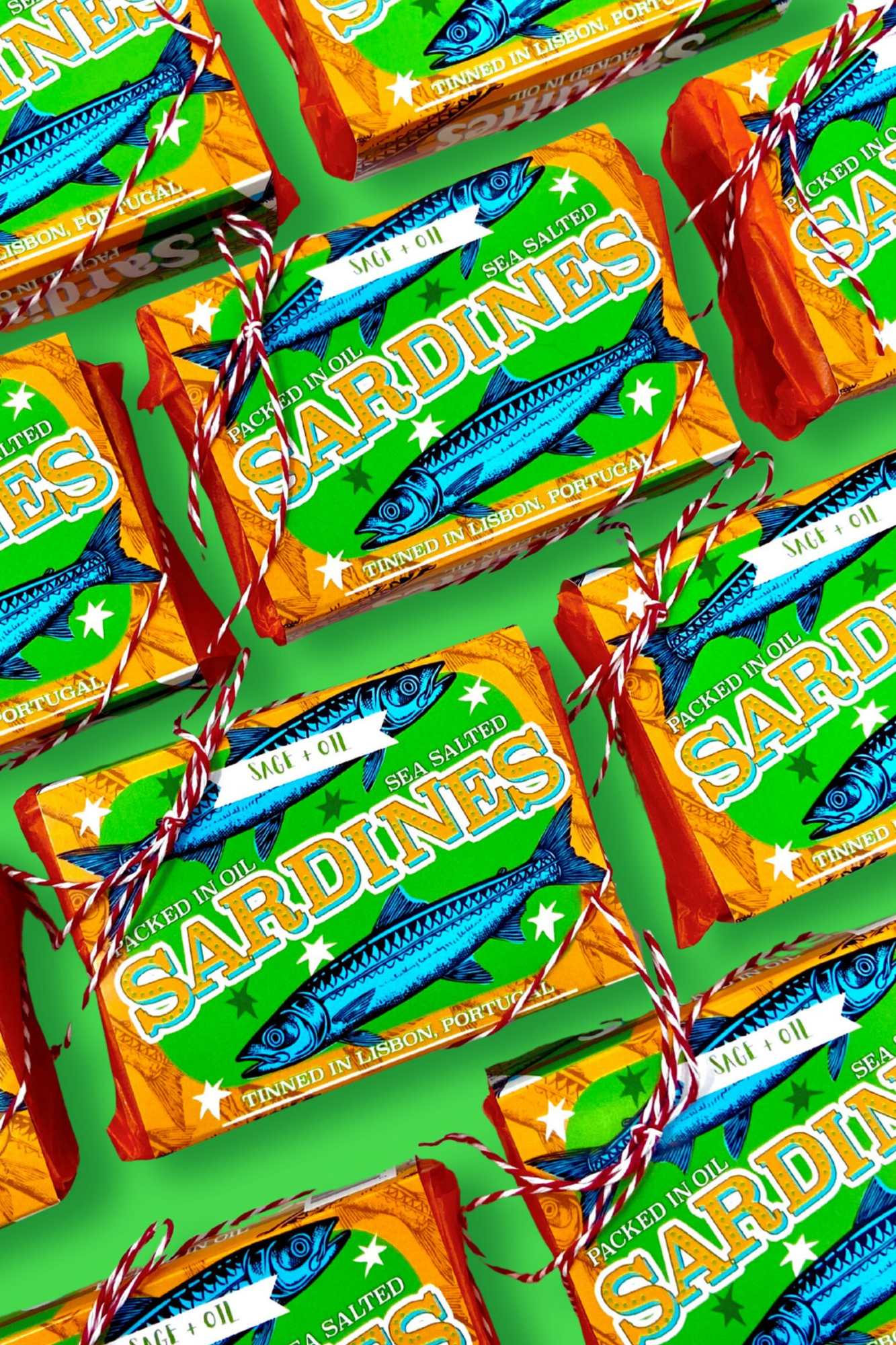 Sage &amp; Oil Sardine Soap Bar