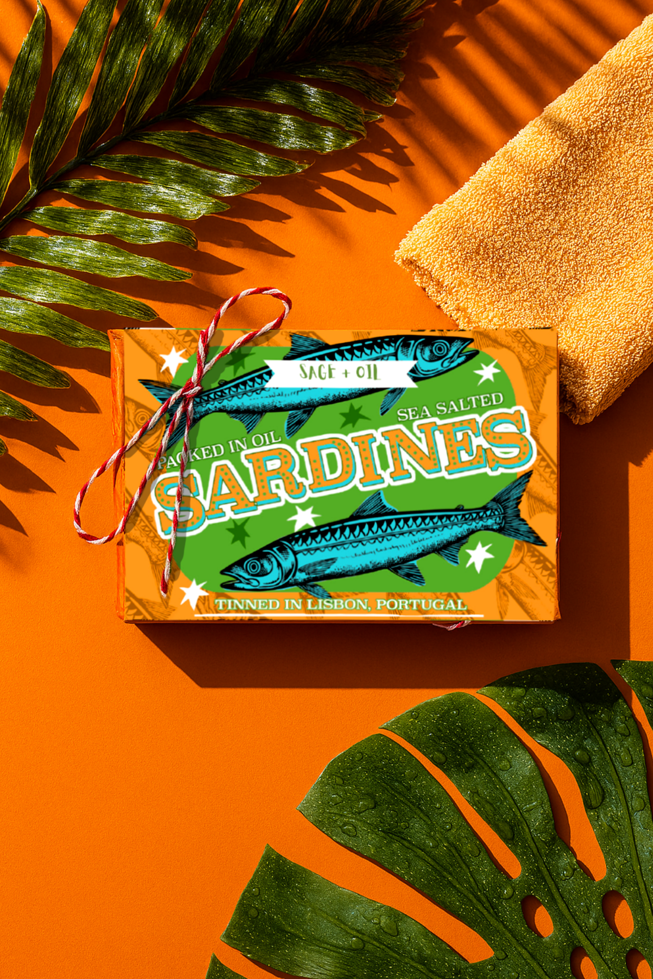 Sage & Oil Sardine Soap Bar