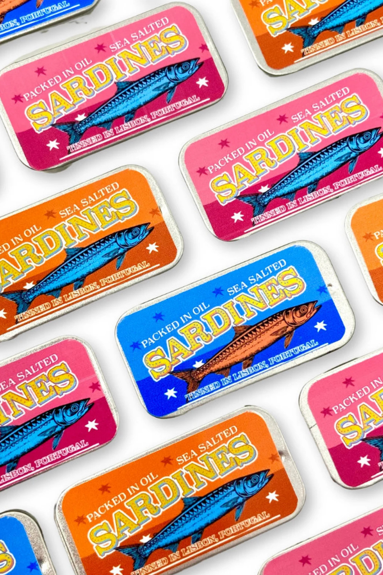 Sardine Tin Lip Balm Set/3