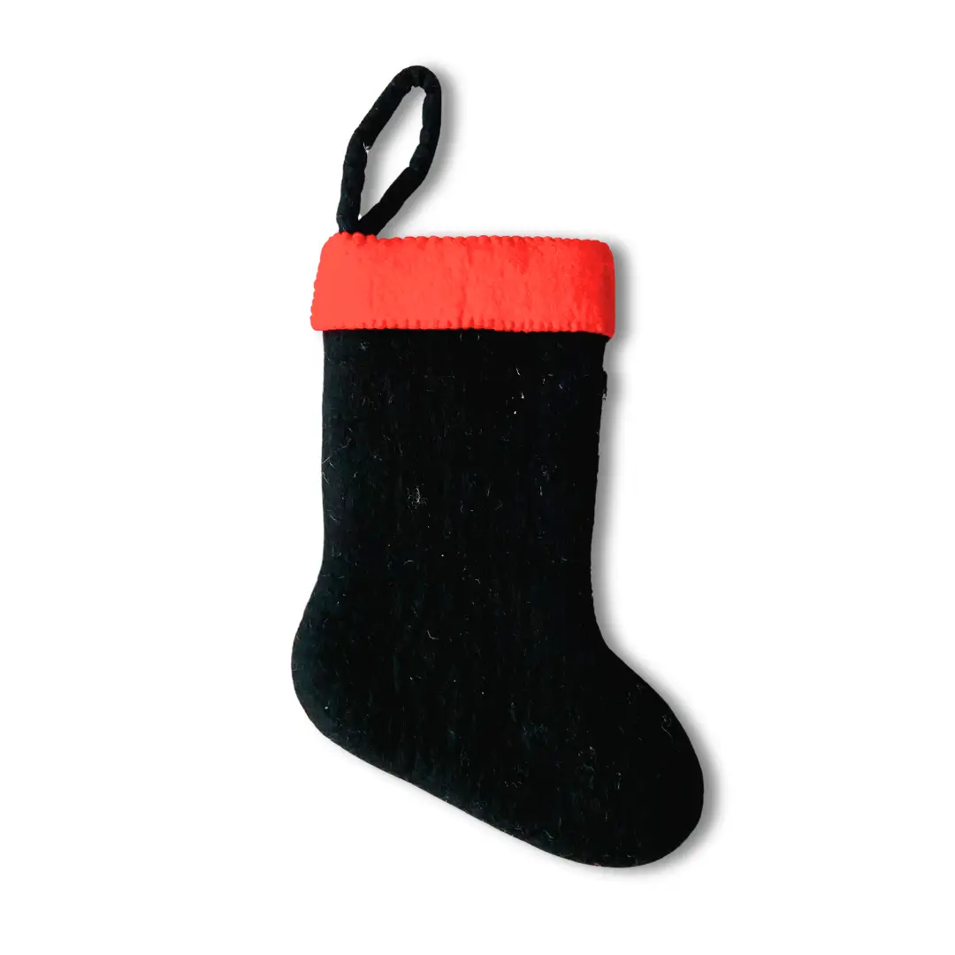 Kabuki Felt Christmas Stocking [PREORDER]