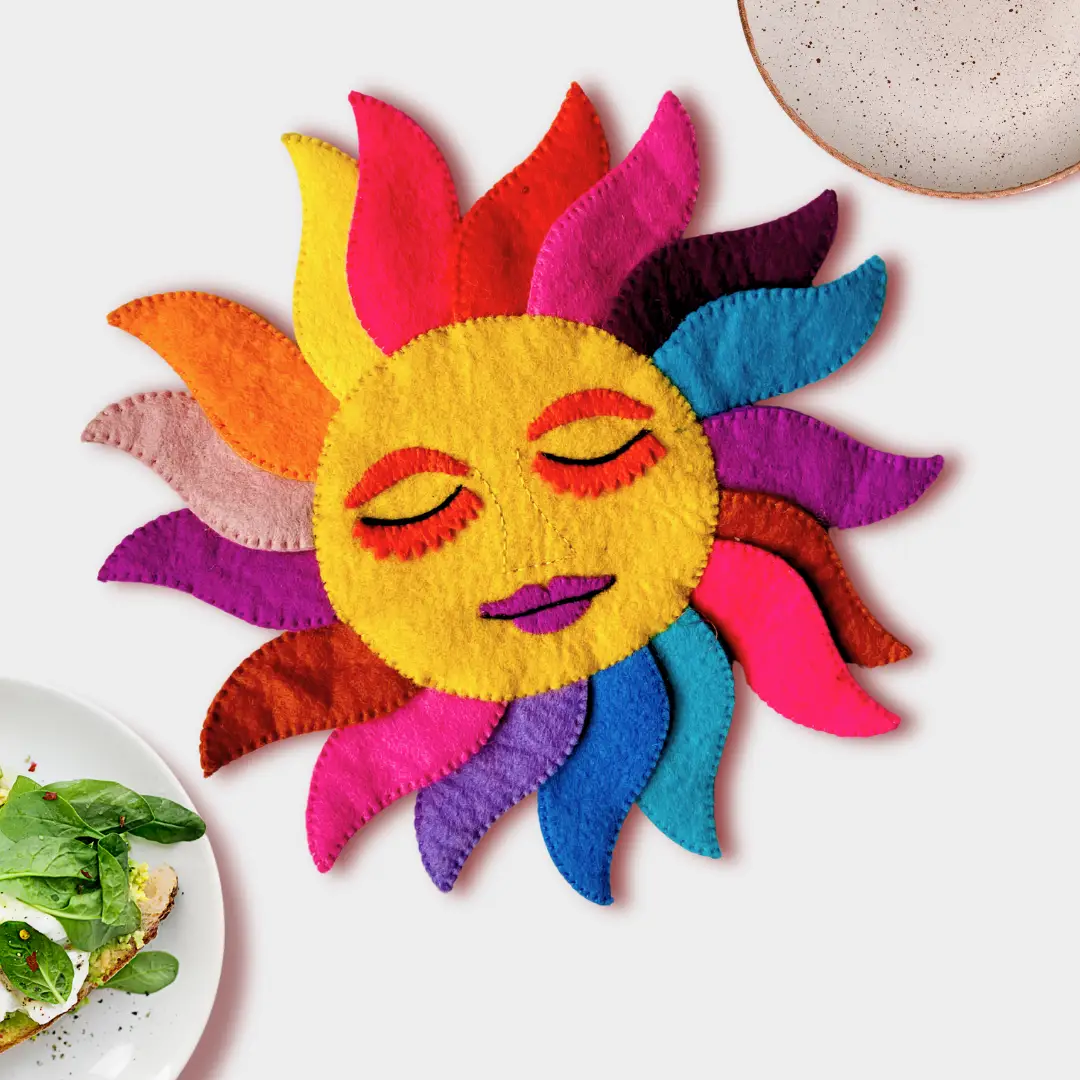 Sunbeam Felt Placemats Set/2 [PREORDER]