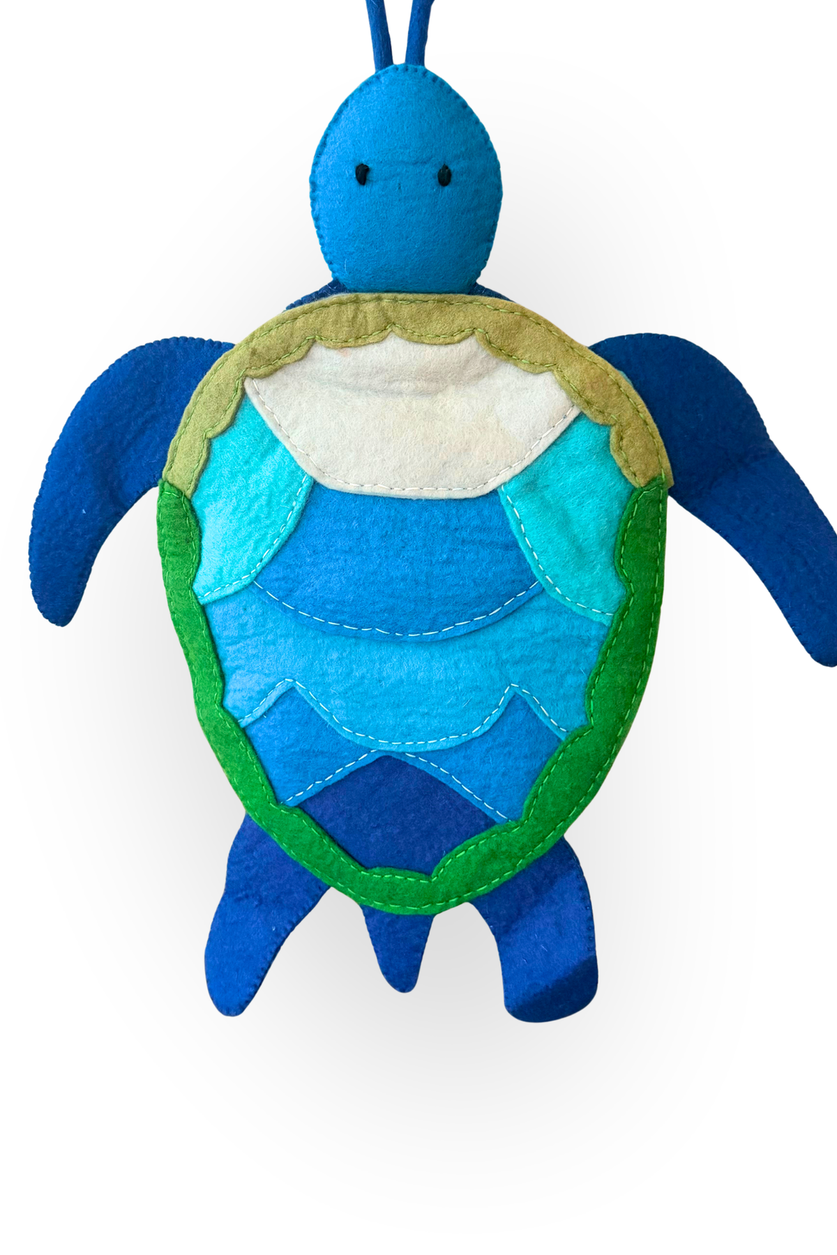 Sea Turtle Handmade Felt  Christmas Stocking